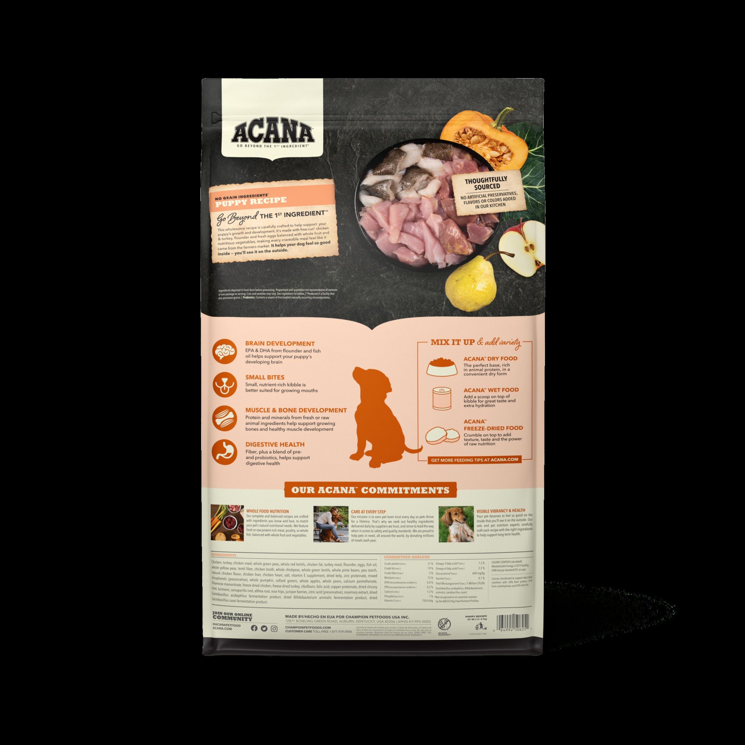 Acana Puppy Recipe 11.3kg - Imagen 2