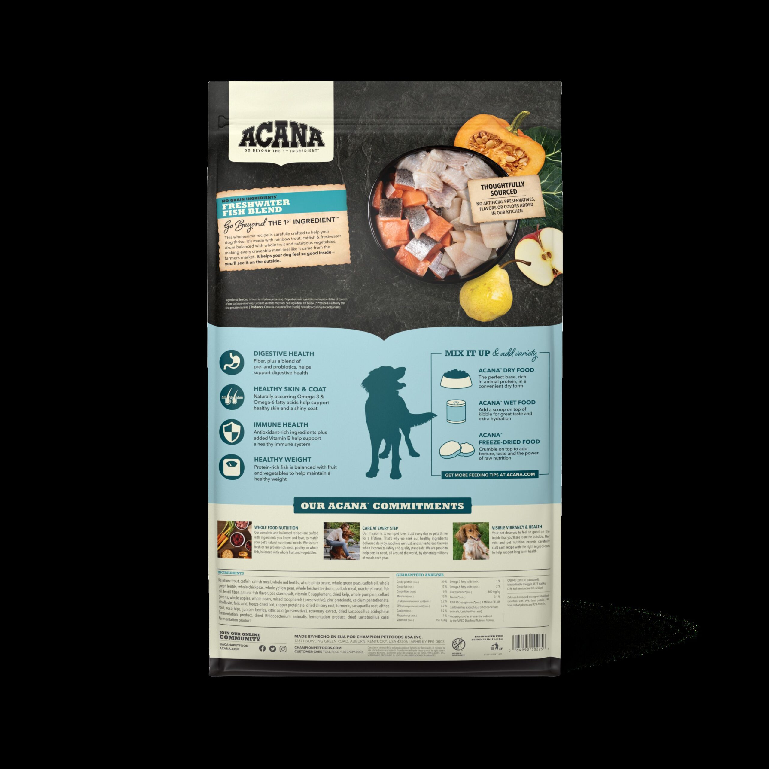 ACANA Fresh Water Fish Blend 11.3kg - Imagen 2