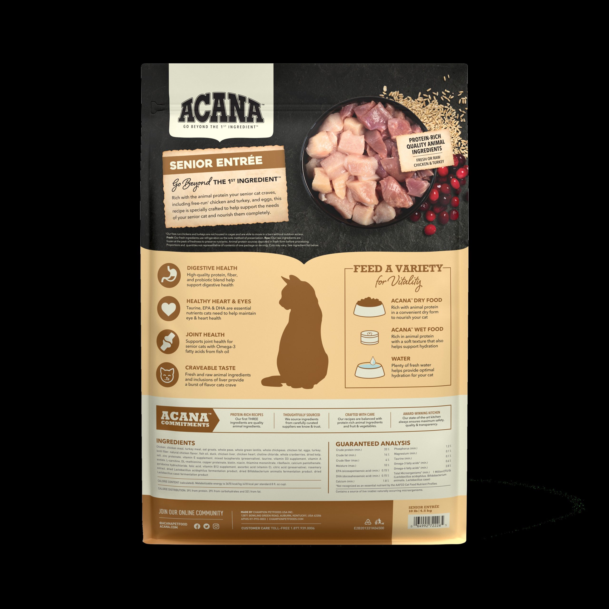 ACANA Senior Entrée 4,5 kg. - Imagen 2