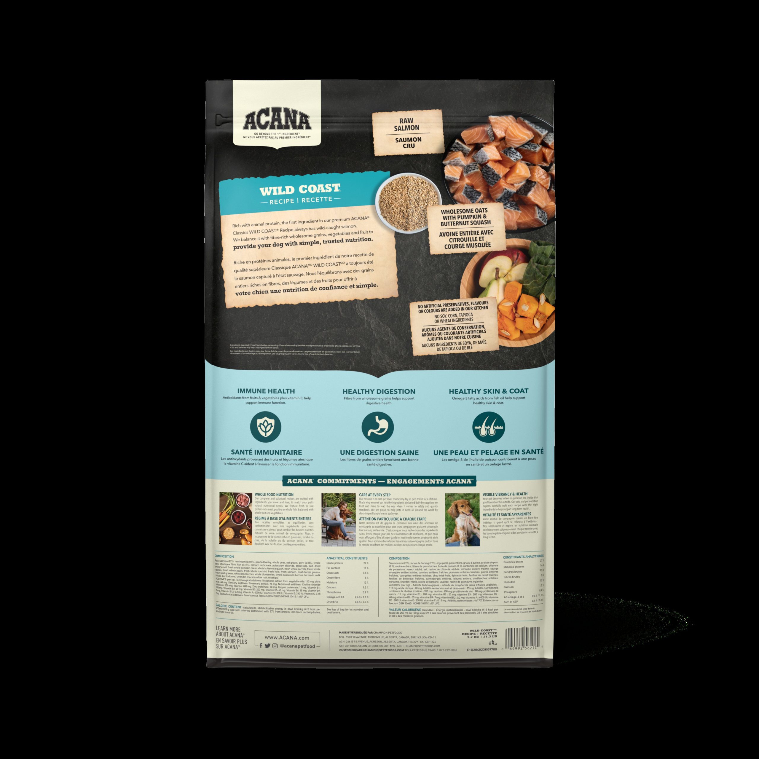 ACANA Classic Wild Coast 9,7 Kg. - Imagen 2