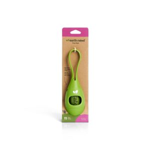 Dispensador+1Rollo de recarga 15 bolsas olor lavanda