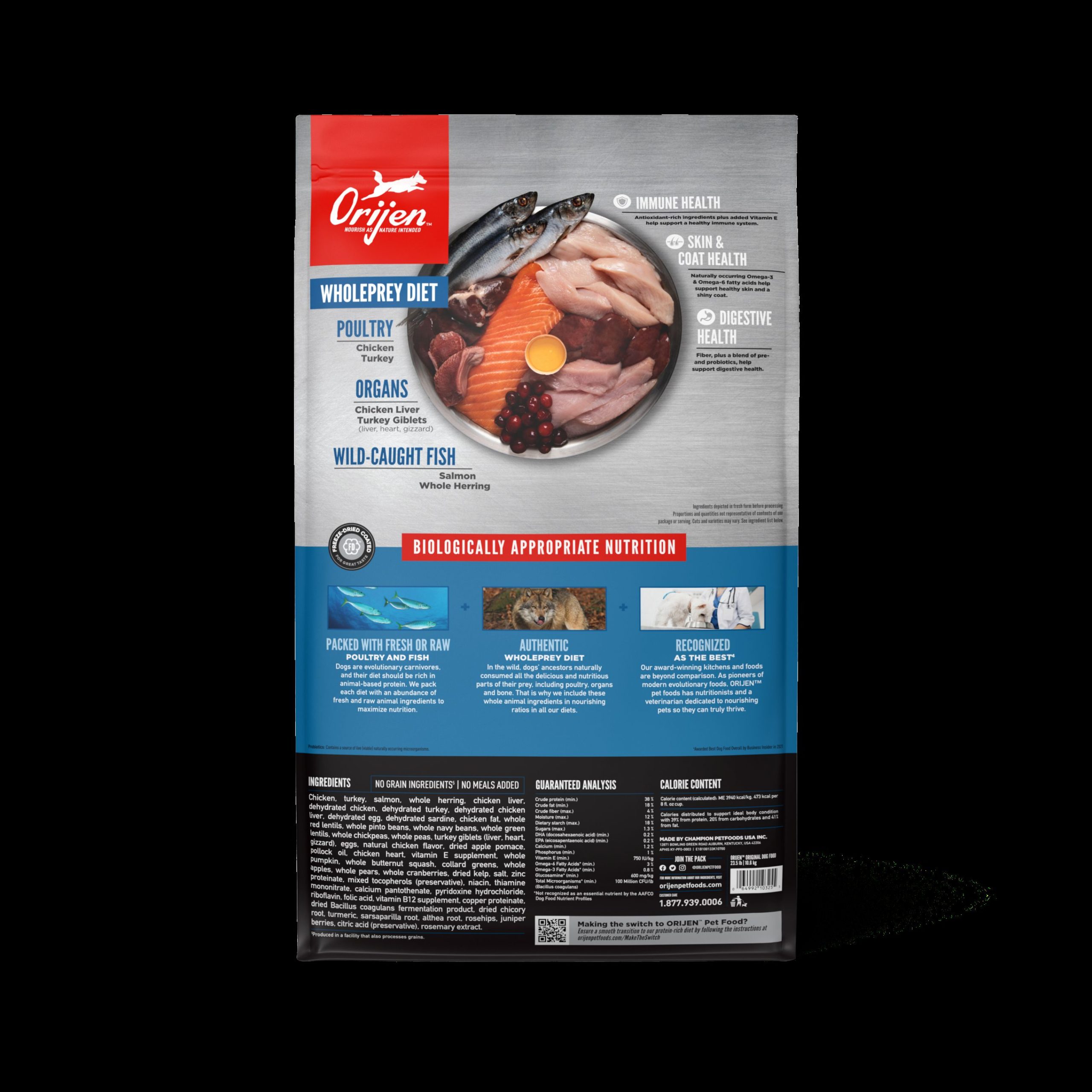 ORIJEN Original dog 10,6kg - Imagen 2